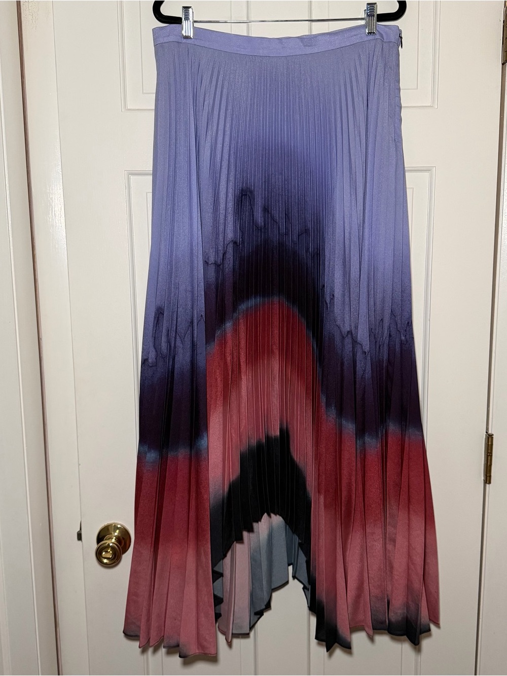 Altuzarra Lemnos Ombre Pleated Maxi Skirt size EUR 44/US 12/XL - Picture 3 of 7
